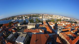 Zadar iz zraka, panorama Zadra Zadar iz zraka, panorama Zadra