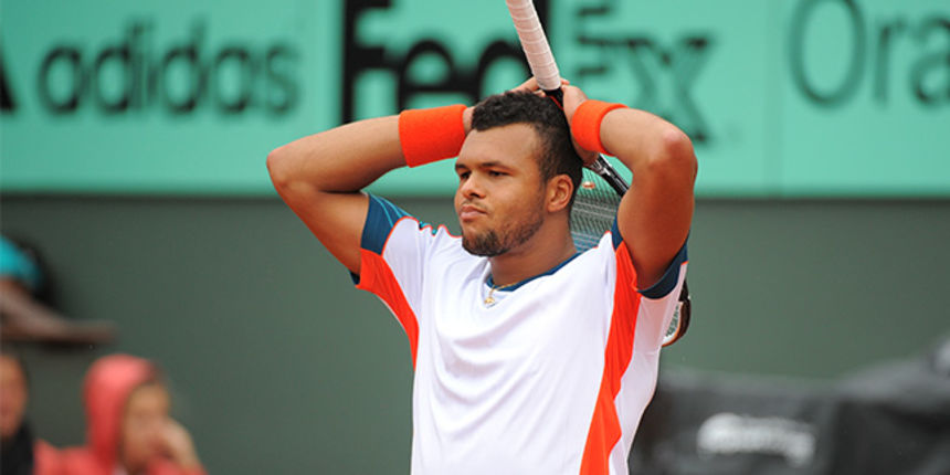 Jo-Wilfried Tsonga, foto: rolandgarros.com Jo-Wilfried Tsonga, foto: rolandgarros.com