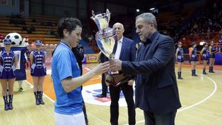 Finale Kutije šibica: ŽNK Osijek – HNTV i MNK Futsal Super chicks 4-1 Finale Kutije šibica: ŽNK Osijek – HNTV i MNK Futsal Super chicks 4-1