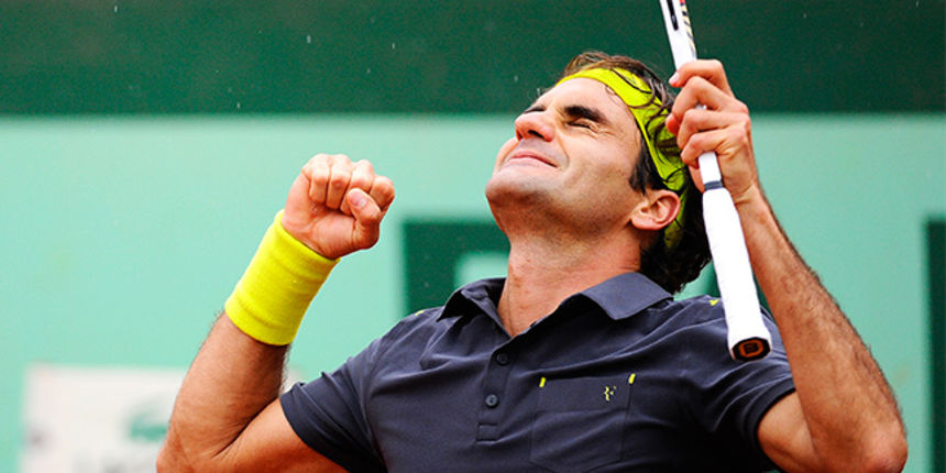 Roger Federer, foto: rolandgarros.com Roger Federer, foto: rolandgarros.com