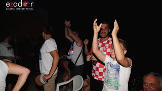 Bibinje: Navijanje za Vatrene i fešta nakon pobjede nad Rusijom