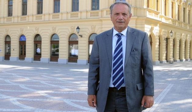 06.06.2014., Vukovar – Kandidat za gradonacelnika Vukovara Zeljko Sabo. Photo: Goran Ferbezar/Pixsell