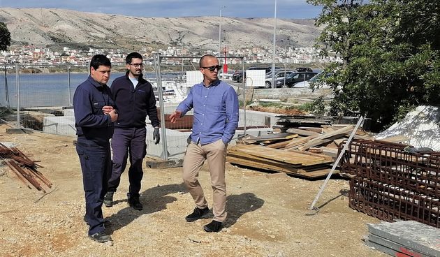 Započelo čišćenje gradilišta kanalizacijske crpne stanice na Goliji