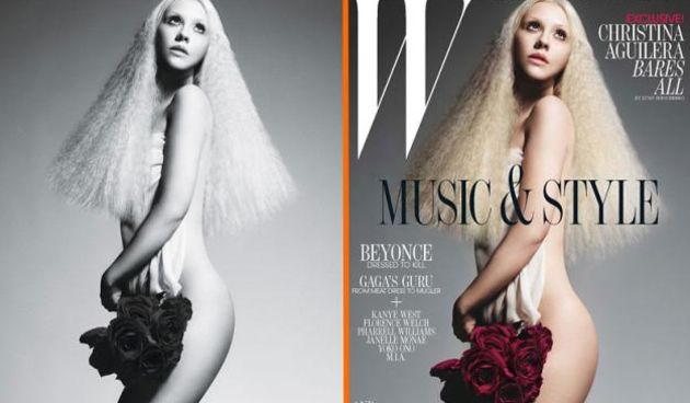 Christina Aguilera ( foto W Magazine)