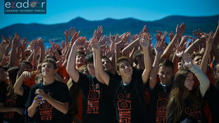 #ZDBT2017: Snimanje Milenijske fotografije košarkaške lopte na Pozdravu suncu #ZDBT2017: Snimanje Milenijske fotografije košarkaške lopte na Pozdravu suncu