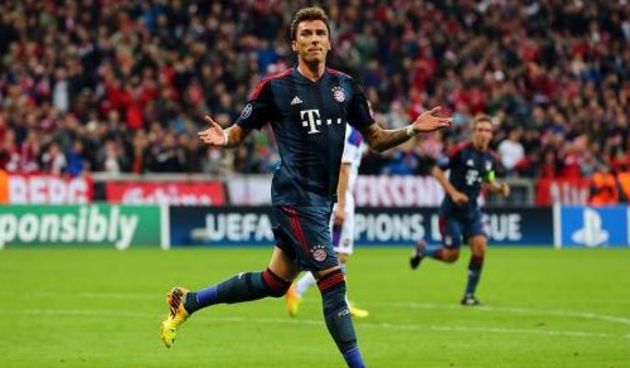 Mario Mandžukić, foto: fcbayern.telekom.de