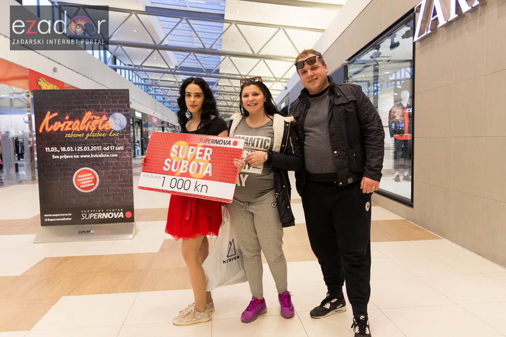 Supernova: Kvizalište – zabavno glazbeni kviz i Super subota 11. ožujka 2017.