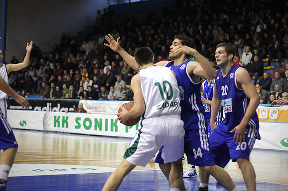 KK Sonik Puntamika – KK Zadar 77-93 (foto:Saša Čuka)