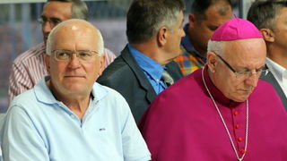 Zvonimir Vrancic i nadbiskup Ivan Prendza