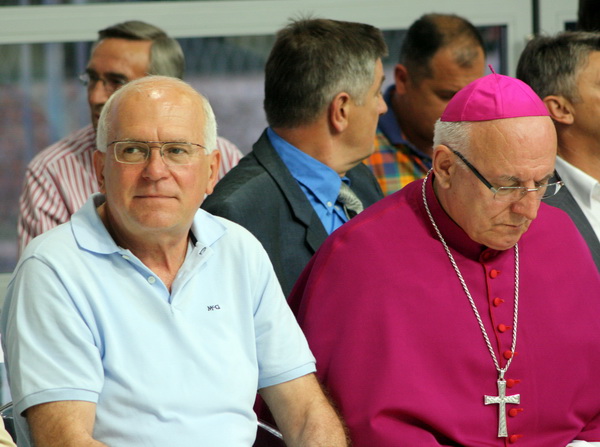 Zvonimir Vrancic i nadbiskup Ivan Prendza