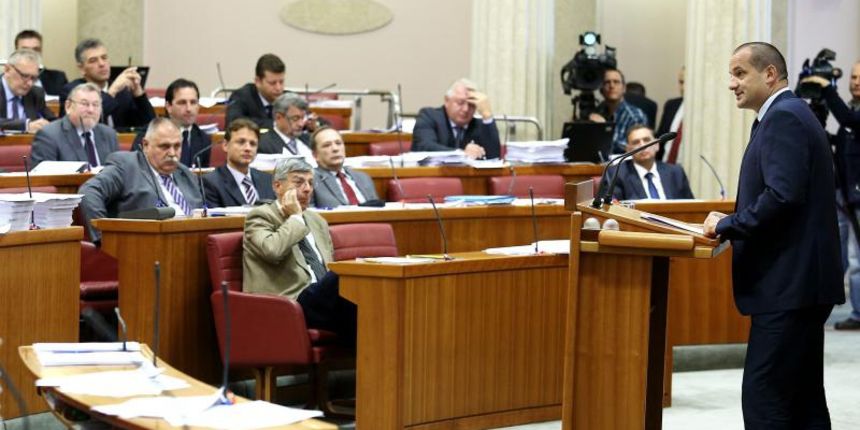 Raspravom o zakonu o europskm uhidbenom nalogu Sabor RH je nastavio redovitu sjednicu. Photo: Patrik Macek/PIXSELL