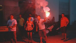 JK Uskok: Proslava olimpijskog zlata Fantele i Marenića