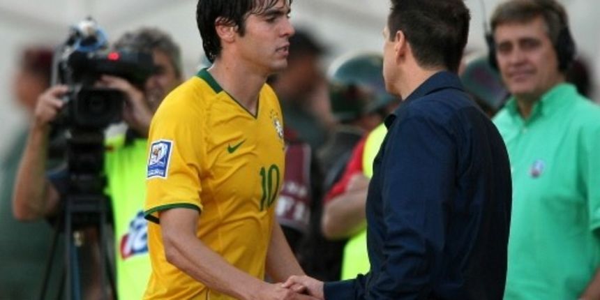 Kaka i Dunga (Foto: fifa.com)