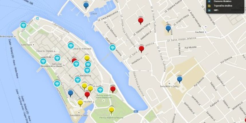 WiFi – Bežična mreža Grada Zadra