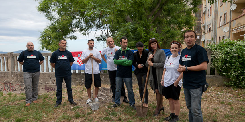 ‘Zato što volimo Zadar’ – zajednički projekt dviju udruga – Hrvatske sloge i Kluba zadarskih studenata te Radio Centra i portala eZadar, foto: Darko Belančić