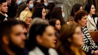 Polnoćka u katedrali svete Stošije