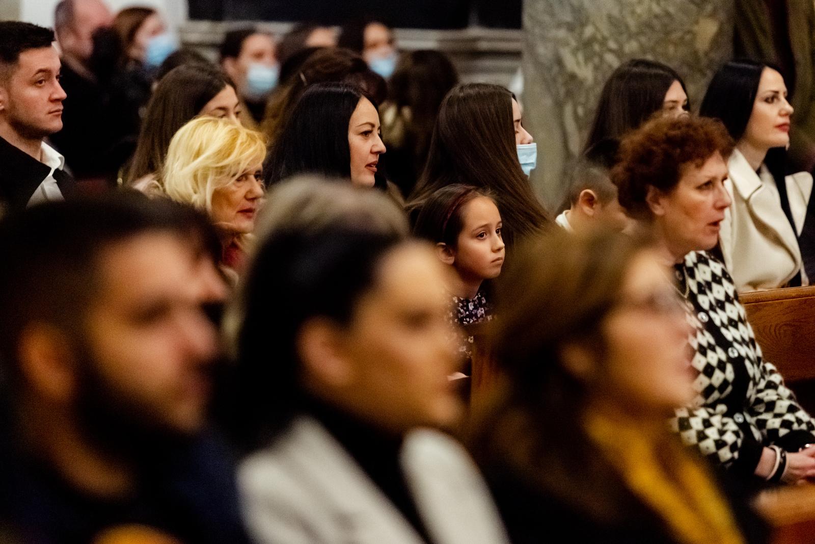 Polnoćka u katedrali svete Stošije