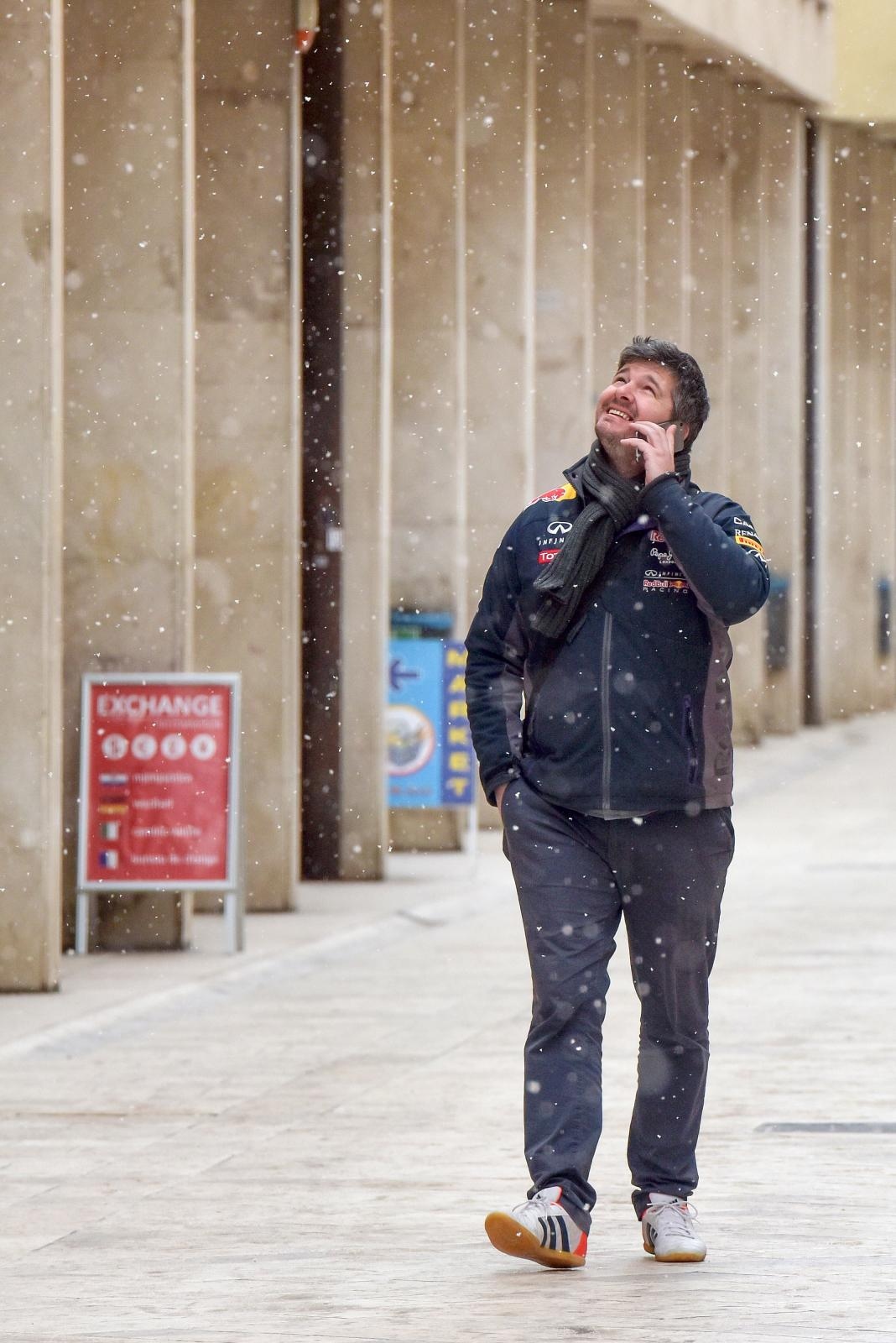 Prve snježne pahulje u Zadru