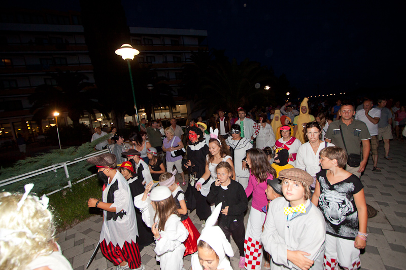 Ljetni karneval 2011. u Biogradu na Moru, Foto. Franjo Jurić