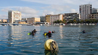 Ronilacki klub Sv. Roko – čišćenje, uvala Jazine, foto: Leo Banić
