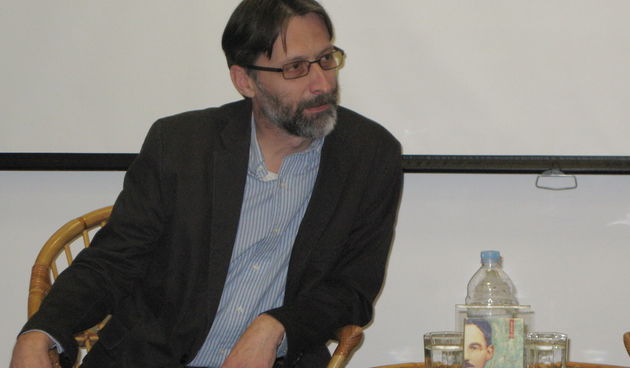 Miro Gavran u Gradskoj knjiznici Zadar, foto: I. Pejkovic