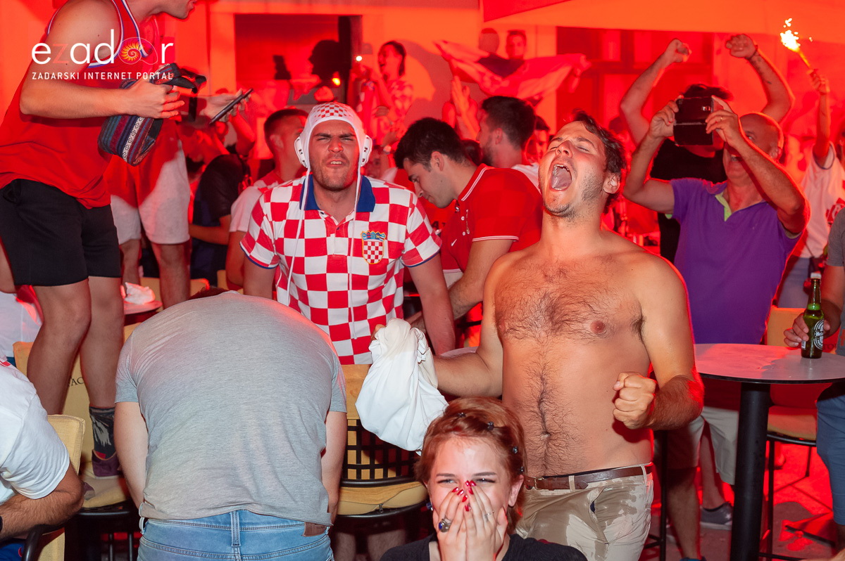 Zadar je gorio: Velika fešta nakon plasmana Vatrenih u finale Svjetskog prvenstva
