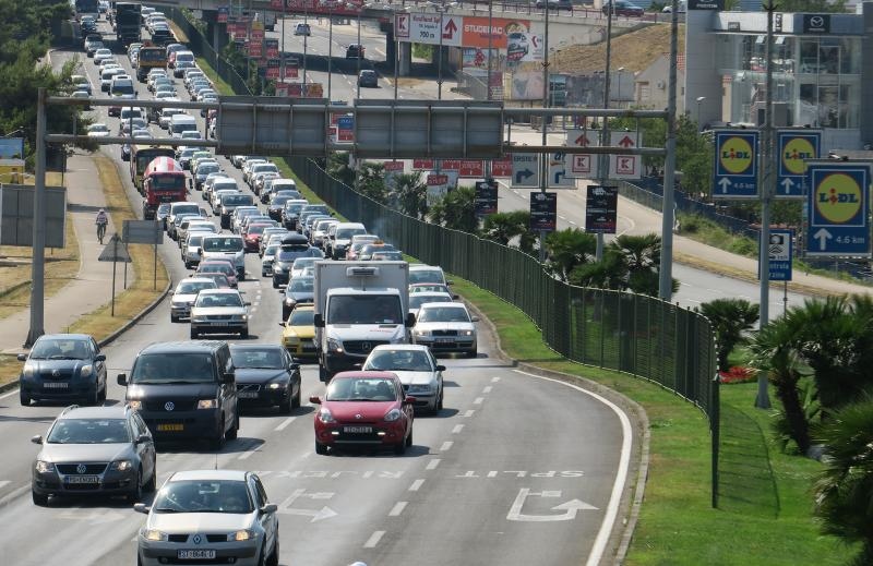 Split: Gužve na prilazima gradu