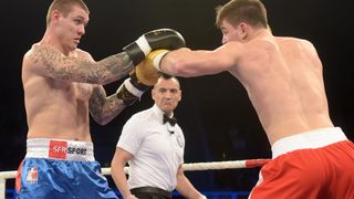 Svjetska boksacka liga, grupa B C1, kategorija 91 kg, Toni Filipi (Croatian Knights) – Kristiyan Stefanov Dimitrov (France Fighting Roosters).