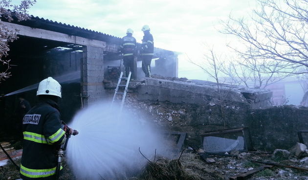 Požar u pojati kod Jovića