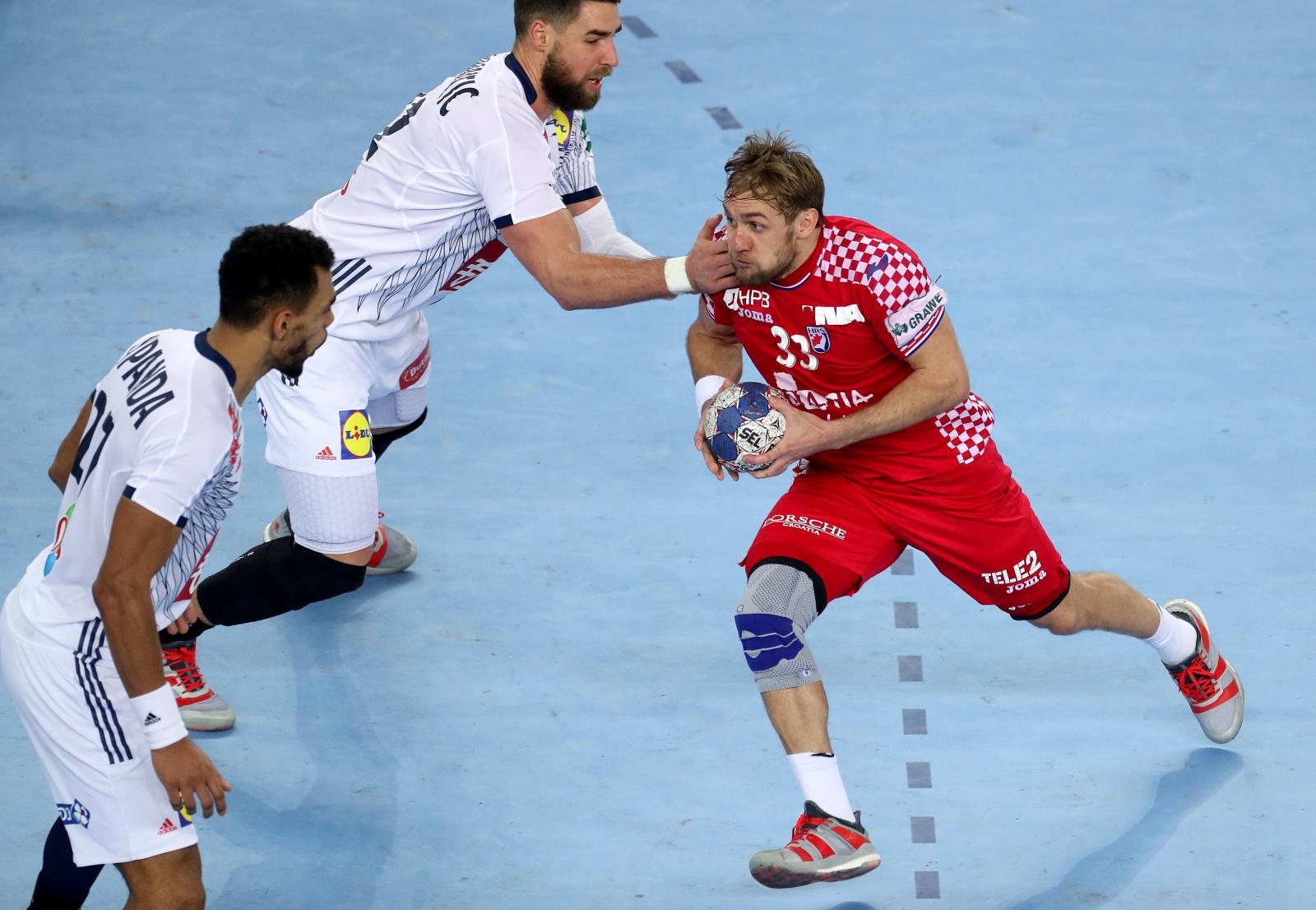 Arena, Zagreb – Europsko rukometno prvenstvo, skupina I, 3. kolo, Hrvatska – Fancuska Arena, Zagreb – Europsko rukometno prvenstvo, skupina I, 3. kolo, Hrvatska – Fancuska