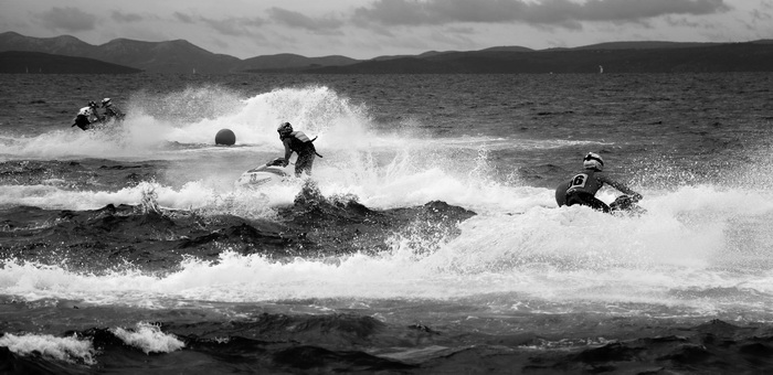 Plaža Jadro u Viru: Finalni dan posljednje utrke Alpe Adria Jet Ski Toura 2016. Foto: Kažimir Škrbić/Virski list