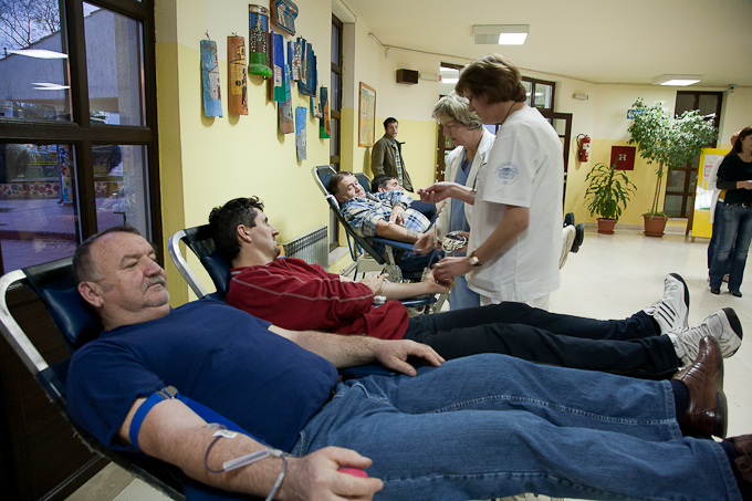 Akcija dobrovoljnog darivanja krvi DDK Bibinje, Foto: Leo Banic Akcija dobrovoljnog darivanja krvi DDK Bibinje, Foto: Leo Banic