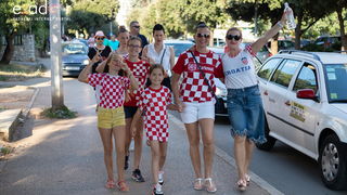 Veličanstven doček četvorice zadarskih Vatrenih Veličanstven doček četvorice zadarskih Vatrenih