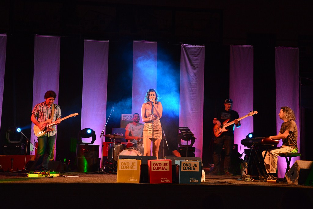 Natali Dizdar u Arsenalu ; foto: Iva Perinčić