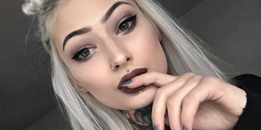 Siva boja kosa frizura