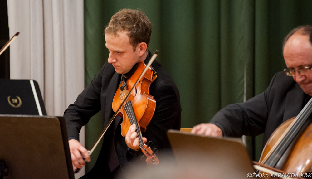 Zagrebački solisti u svečanoj dvorani Sveučilišta u Zadru, foto: Ž. Karavida Zagrebački solisti u svečanoj dvorani Sveučilišta u Zadru, foto: Ž. Karavida