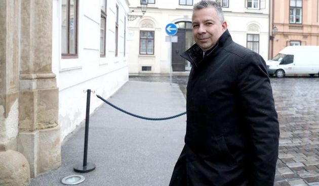 Celnici Ine dolaze na sastanak s premijerom Plenkovicem u Banskim dvorima. Zoltan Aldott. Photo: Patrik Macek/PIXSELL