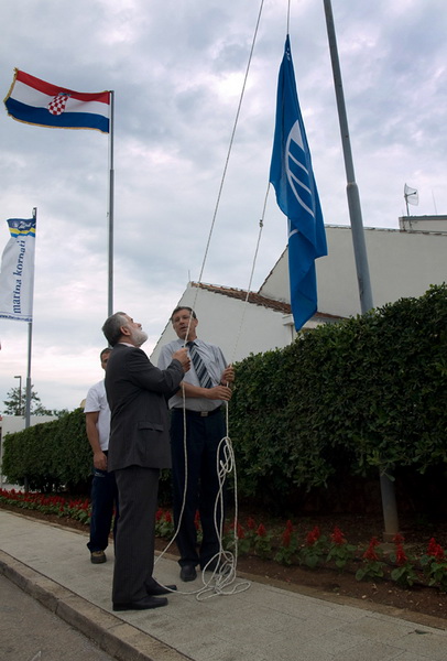 Biograd: Plava zastava 2009: Dodjela priznanja i podizanje zastava
