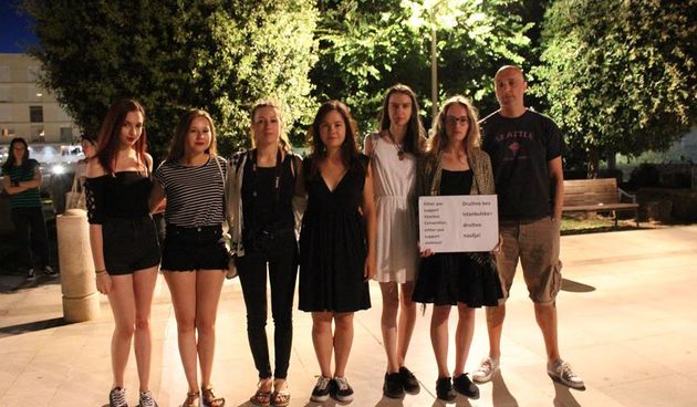 Na zadarskoj “špici” održan perfomans “Društvo bez Istanbulske=društvo nasilja”