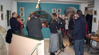 Otvorenje izlozbe Dragana Jelavica u konobi Na po ure 27. studenog 2010.