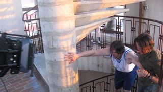 Kadrovi filma “Mali div” snimljeni u zvoniku katedrale Kadrovi filma “Mali div” snimljeni u zvoniku katedrale