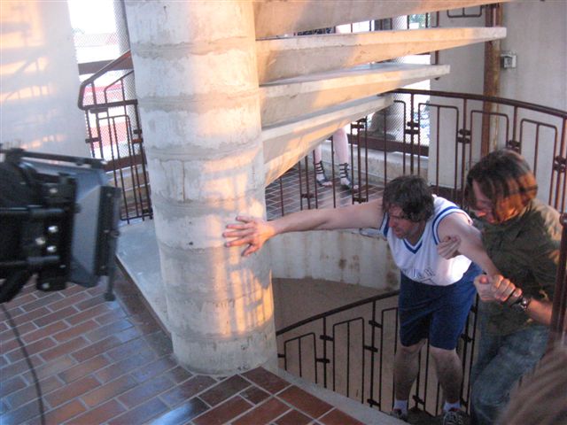 Kadrovi filma “Mali div” snimljeni u zvoniku katedrale Kadrovi filma “Mali div” snimljeni u zvoniku katedrale