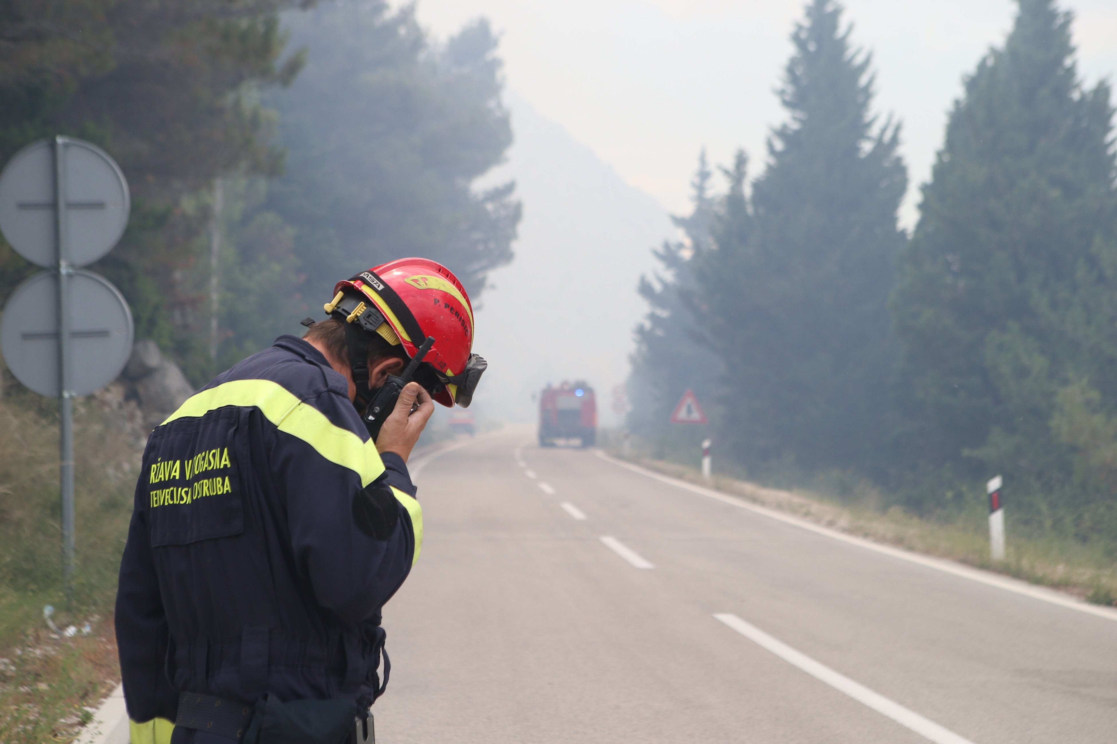 Požar na padinama Biokova Požar na padinama Biokova
