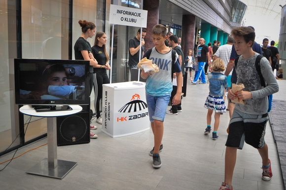 City Galleria: Predstavljanje Hrvačkog kluba Zadar City Galleria: Predstavljanje Hrvačkog kluba Zadar