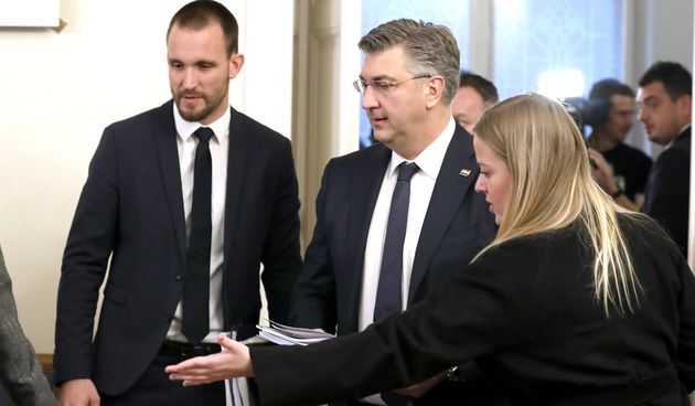 Šime Erlić na saborskom odboru, Vlada, Plenković
