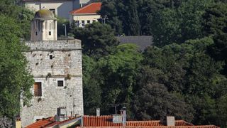 Zadar: Panoramski pogled na grad sa zvonika svete Stošije, foto: Filip Brala/PIXSELL