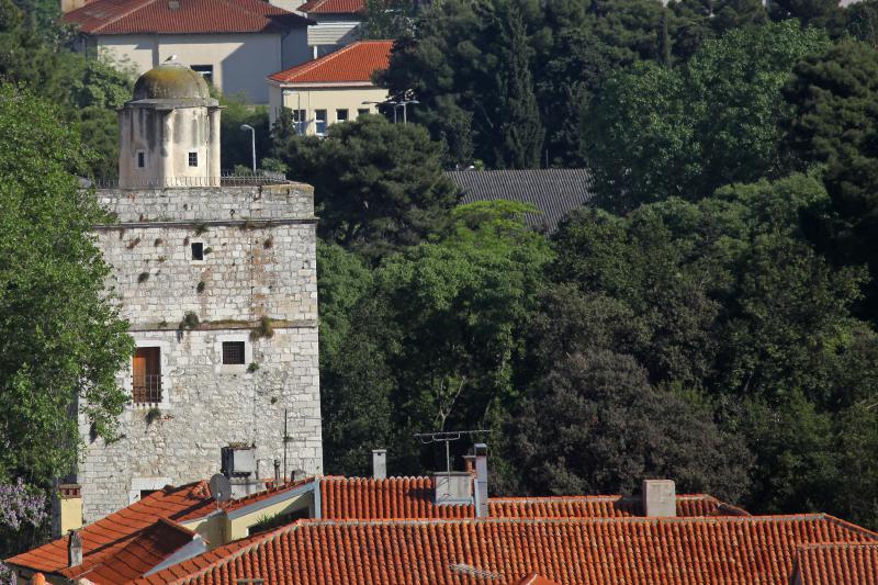 Zadar: Panoramski pogled na grad sa zvonika svete Stošije, foto: Filip Brala/PIXSELL