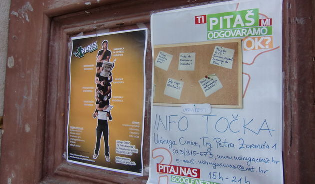 Klooz, klub mladih, info točka