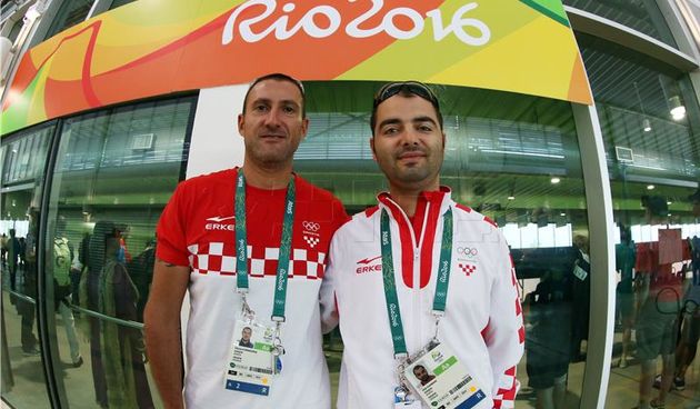 Giovanni Cernogoraz i Josip Glasvović. Foto: Hina