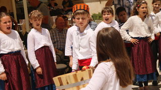 OŠ Zadarski otoci, učenici na Narodnom trgu